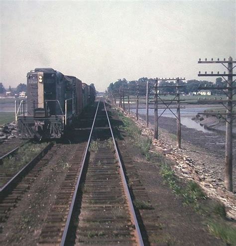 B M Geeps On Freight Shot From RDC Commuter Train 1966 The NERAIL