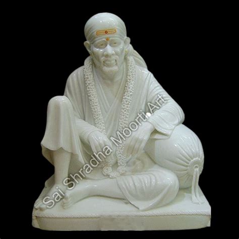 Exclusive Collection Of Dwarka Mai Marble Statue Sai Shradha Moorti Art