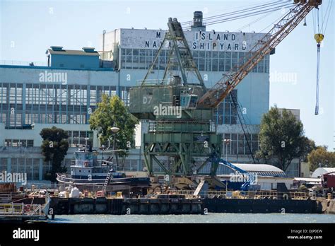 Mare Island Naval Shipyard Vallejo California Usa Stock Photo