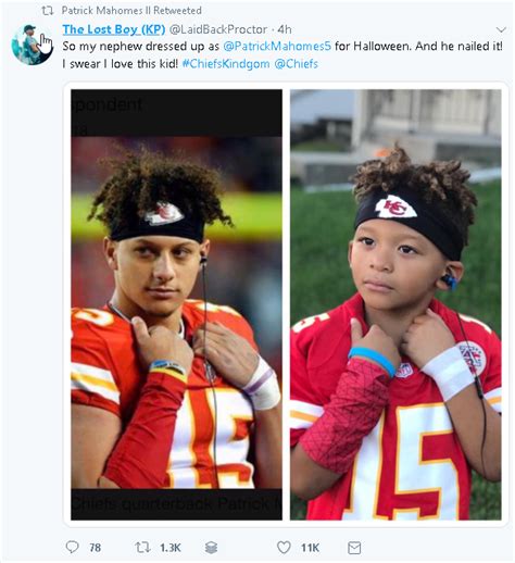 Patrick Mahomes Halloween Costume