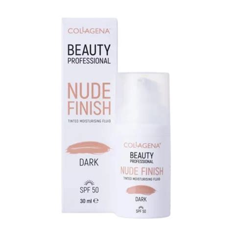 Nude Finish Тониращ Флуид SPF 50 Dark 30мл Panowa Health Cosmetics