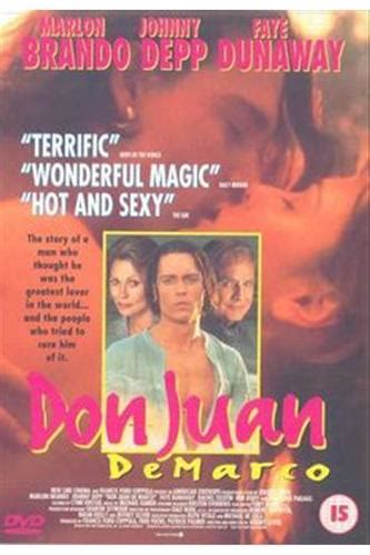 Don Juan De Marco DVD Entertainment In Film Faraos Webshop