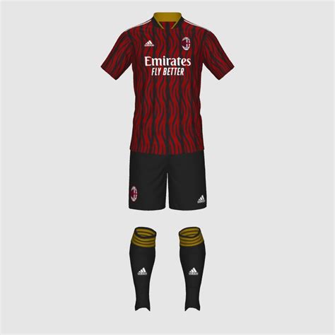 Ac Milan Concept Kit Fifa 23 Kit Creator Showcase