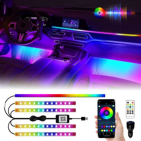 Amazon Dreamcolor Acrylic Interior Car Lights WEBUPAR Car