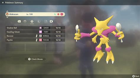 Pokemon Legends Arceus Shiny Alpha Alakazam Max Effort Levels 6iv Ev T Pokemon Legend Effort