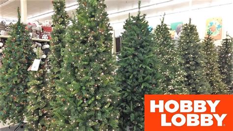 Hobby Lobby Christmas Decorations Decor Christmas Trees Shop With Me Shopping Store Walk Through