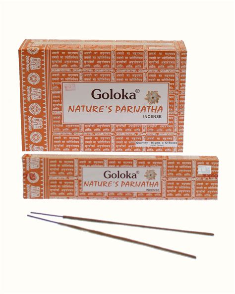 Incensi Goloka Nature S Parijatha Box X Gr Gioia D Oriente