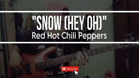 Snow Hey Oh Red Hot Chilli Peppers Bass Cover Youtube