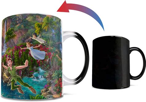 Amazon Morphing Mugs Disney Peter Pan Neverland Una Taza De