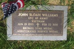 Ltc John S Williams M Morial Find A Grave