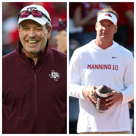 Ole Miss Coach Lane Kiffin Dunks On Texas Aandms Jimbo Fisher As Only