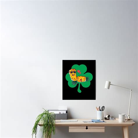 Shamrock Upside Down Pineapple Having Sex Poster For Sale By Lemoboy Redbubble