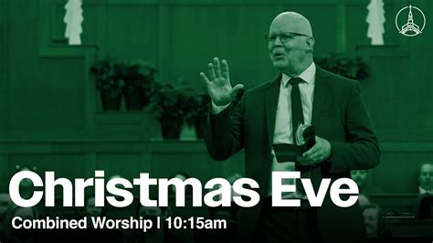 Combined Worship Service Christmas Eve Morning Youtube