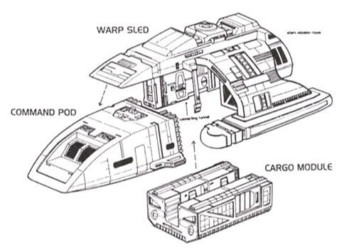 Danube Class Runabout Blueprint / Deep space nine (and/or in the films).