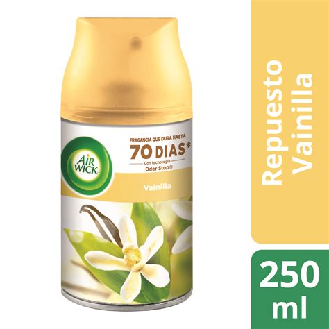 AIR WICK RECARGA AUTOMATICA VAINILLA 250 ML 6 UNIDADES Anaes Cl