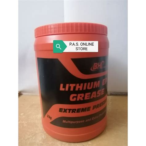 BHPETROL LITHIUM GREASE EP MULTIPURPOSE EXTREME PRESSURE 2KG Shopee