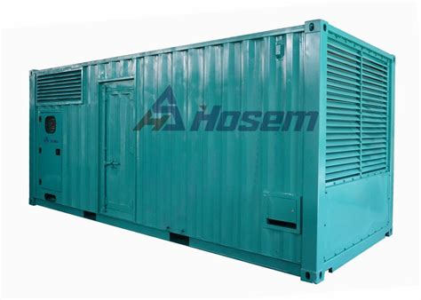 1000kW Cummins Industrial Generator with KTA38-G9 Cummins Diesel Engine , 1MW Diesel Generator ...