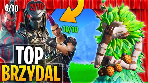 TOP BRZYDAL Czyli Konkurs Na Najgorszy Skin W Fortnite YouTube