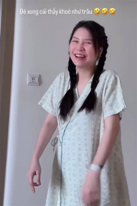 Hot mom Thanh Trần sinh con thứ đẻ xong khỏe như trâu bịt cửa quyết không để vỡ kế hoạch