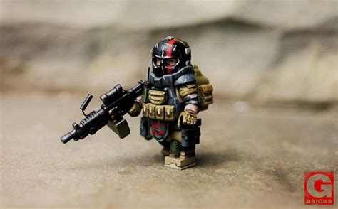 Juggernaut Army Of Two Custom Minifigure Custom Lego Minifigures