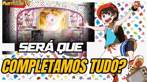 DESAFIO Completando a coleção Pokémon TCG Escarlate e Violeta 151