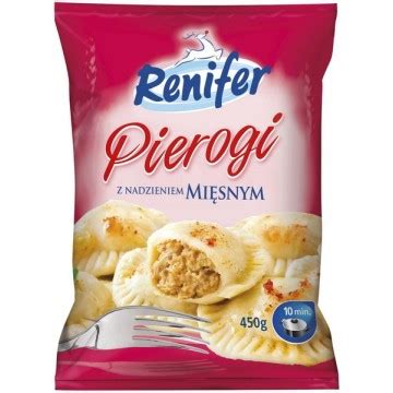 Renifer Pierogi Z Mięsem 450g