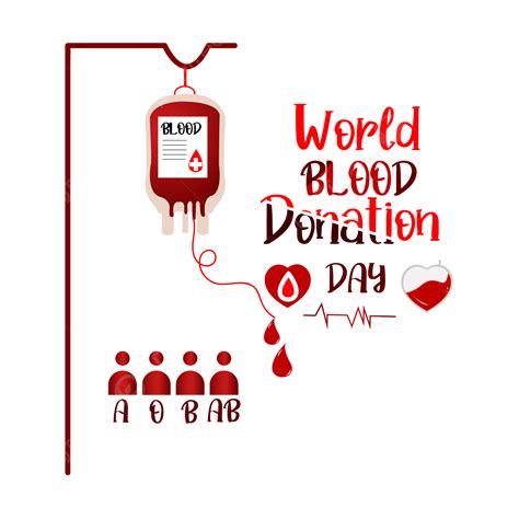 World Blood Donor Vector Hd Images World Blood Donor Day Vector Blood