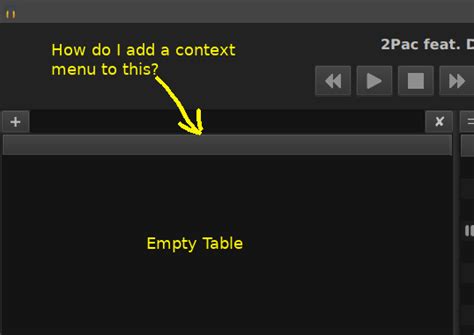 Javafx How To Add A Context Menu To An Empty Tableviews Header Row