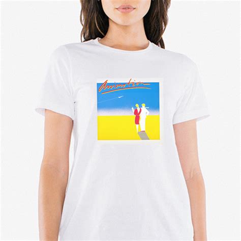 Womens T-Shirt – First Animotion Album Cover