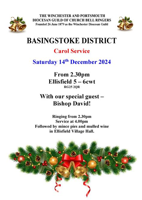 Basingstoke District Carol Service - Ellisfield - Winchester