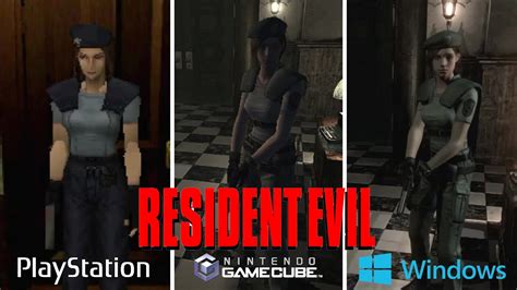 Resident Evil [1996] Original [1996] Vs Remake [2002] Vs Hd Remaster