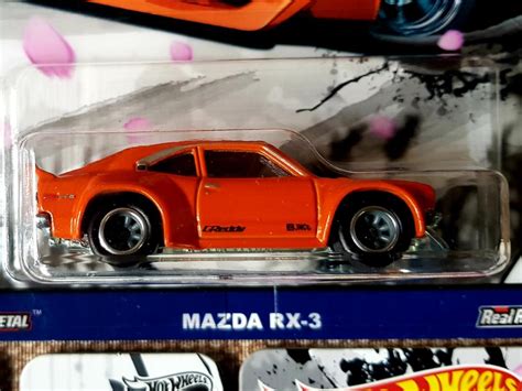 Hot Wheels Japan Historics 2 Set DATSUN BLUEBIRD 510 MAZDA RX 3 NISSAN