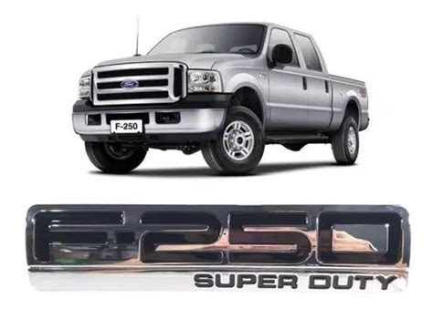 1 Emblema Lateral Ford F250 Xlt Super Duty Novo Original Parcelamento