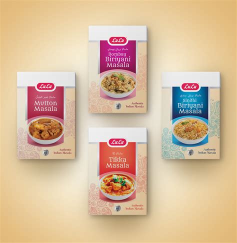 Indian Masala package Design :: Behance