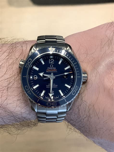 Omega Seamaster Planet Ocean On Wrist Atelier Yuwa Ciao Jp