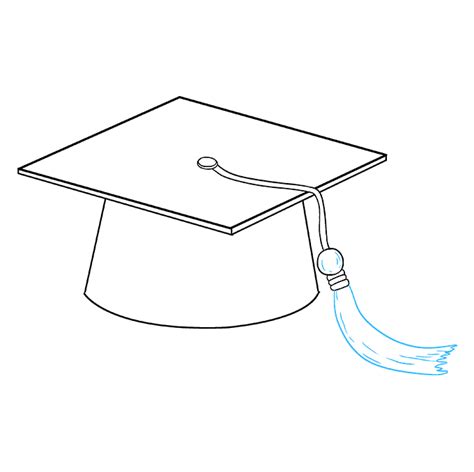 How To Draw A Graduation Cap Really Easy Drawing Tutorial