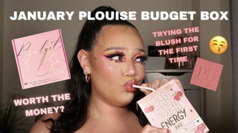 January Plouise Budget Box Youtube