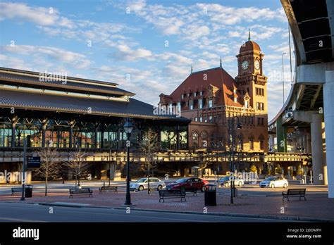 Richmond Main Street Station Clock Tower Stock Photo - Alamy