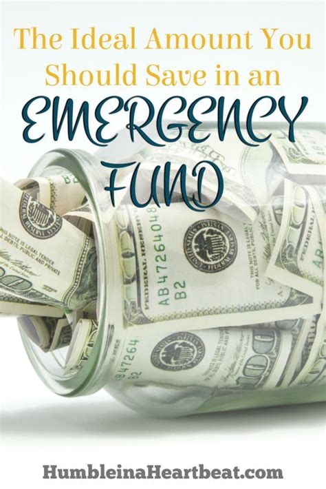 The Ideal Amount To Save In Your Emergency Fund Emergency Fund