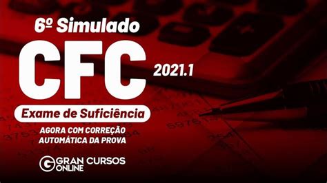 Corre O Ao Vivo Simulado Exame De Sufici Ncia Cfc