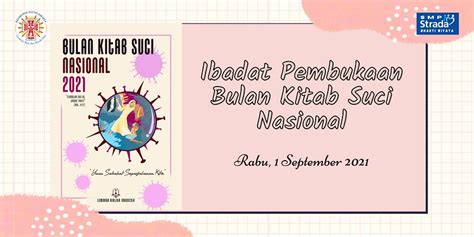 Ibadat Pembukaan Bulan Kitab Suci Nasional SMP Strada Bhakti Wiyata