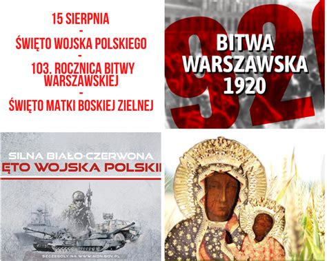 Sierpnia Wi To Wojska Polskiego Rocznica Bitwy Warszawskiej