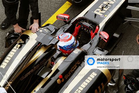 Vitaly Petrov Rus Lotus Renault Gp R Formula One Testing Day