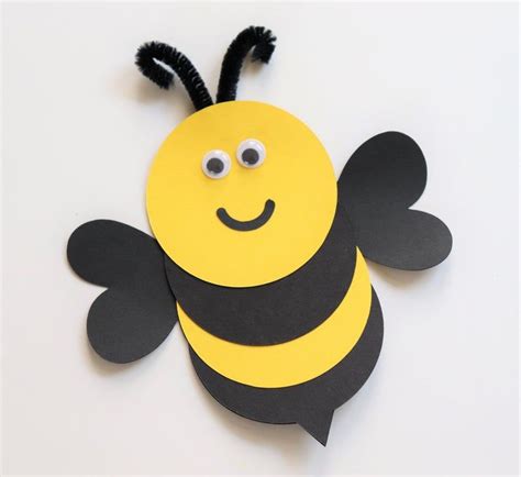 Bee Craft Kit Dyi Kids Craft School Craft Spring Craft For Kids