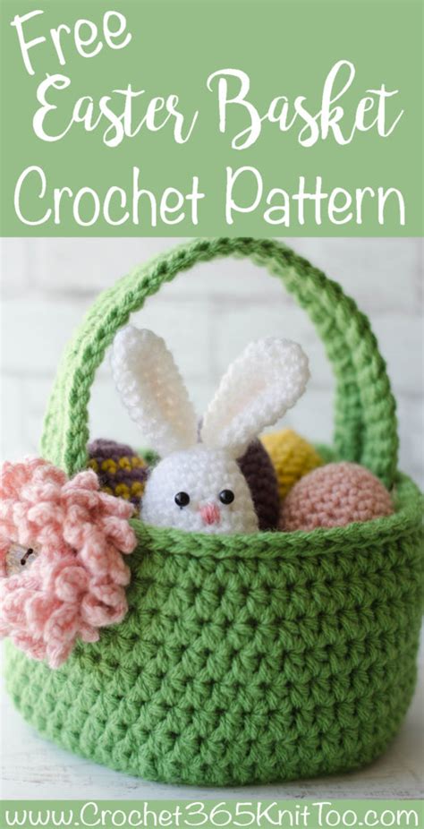 Crochet Easter Basket Free Pattern Artofit