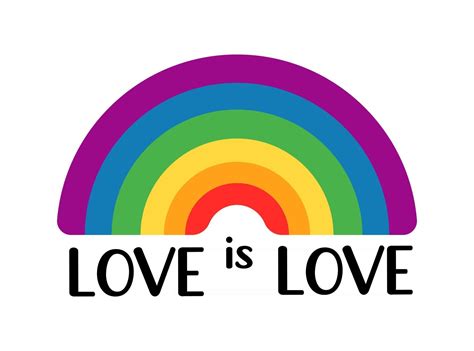 l amore è amore citazione arcobaleno lgbt con bandiera a colori di gay lesbiche bisessuali e