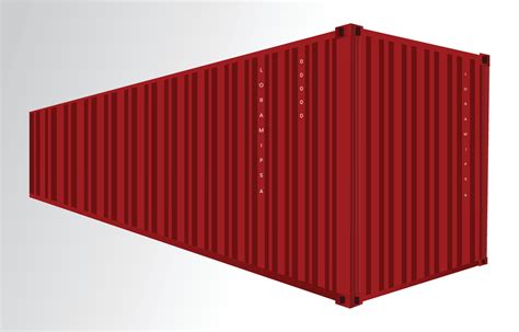 Cargo Container Vector 23501891 Vector Art at Vecteezy