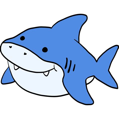 Baby Shark, Shark illustration, fish, sea creature 21276930 PNG