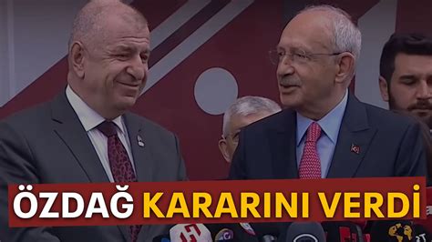 Özdağ kararını verdi Kocaeli Barış Gazetesi