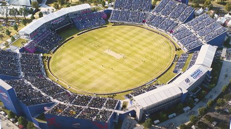 What a pitch! First look at Nassau cricket stadium - Newsday